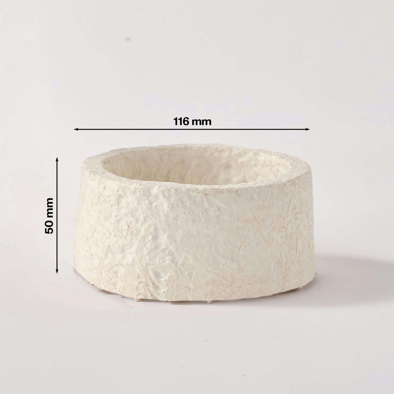 dimensions of mushroom packaging medium candle holder
